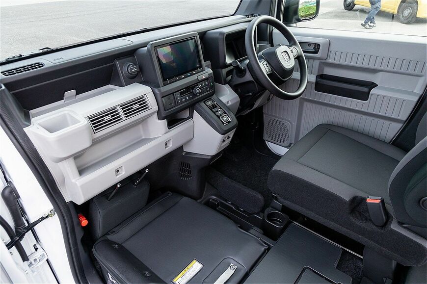 ホンダ「N-VAN e:」のディテール（写真：三木宏章）