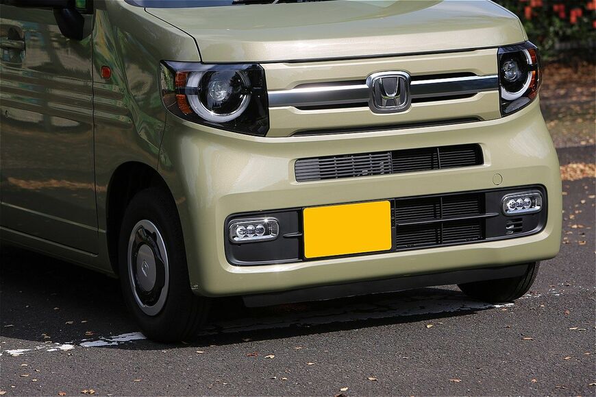 筆者が乗っている「N-VAN」（筆者撮影）