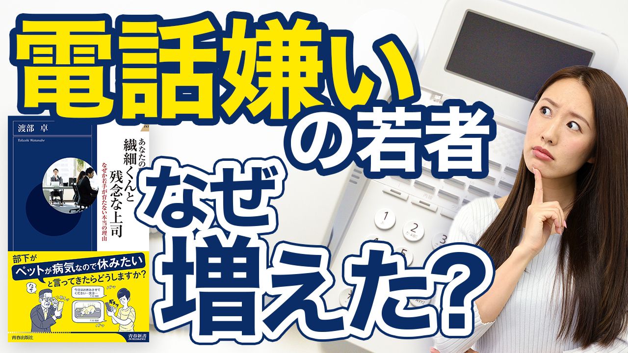 電話嫌いの若者 が急に増えた理由 動画 リーダーシップ 教養 資格 スキル 東洋経済オンライン 社会をよくする経済ニュース