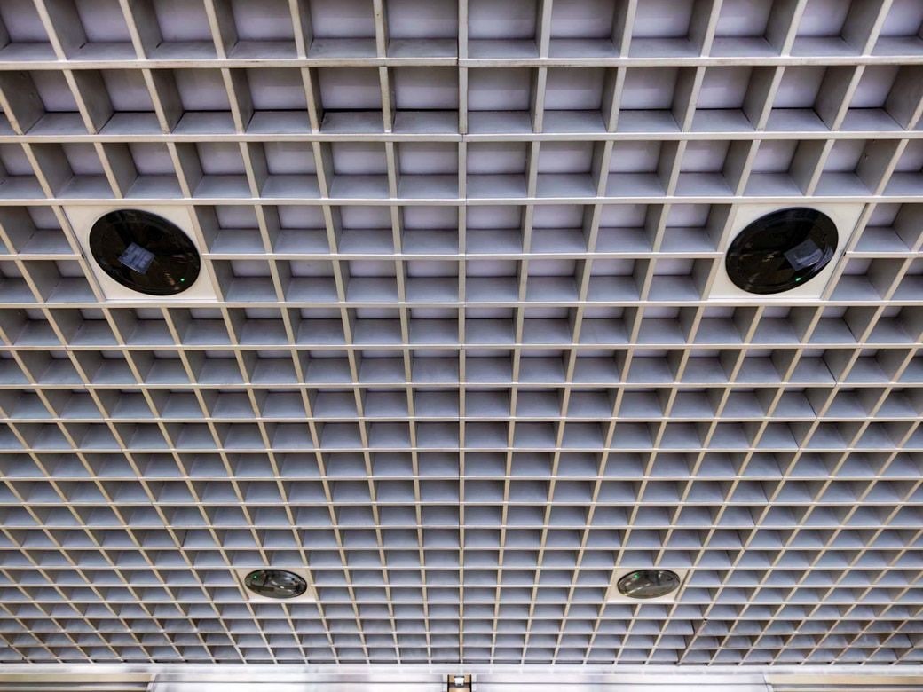 表玄関の天井部