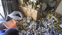 ｢缶の中身は『尿』だった｣ 20年で"14トンのゴミ"に埋もれた団地の一室…バールでも掘れない《ゴミ屋敷の壮絶な実態》