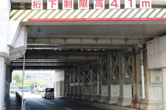 阪神 甲子園駅 高架