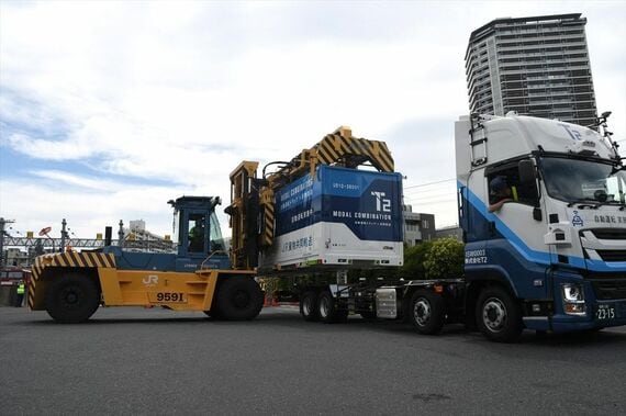 JR貨物 自動運転トラック 実証実験