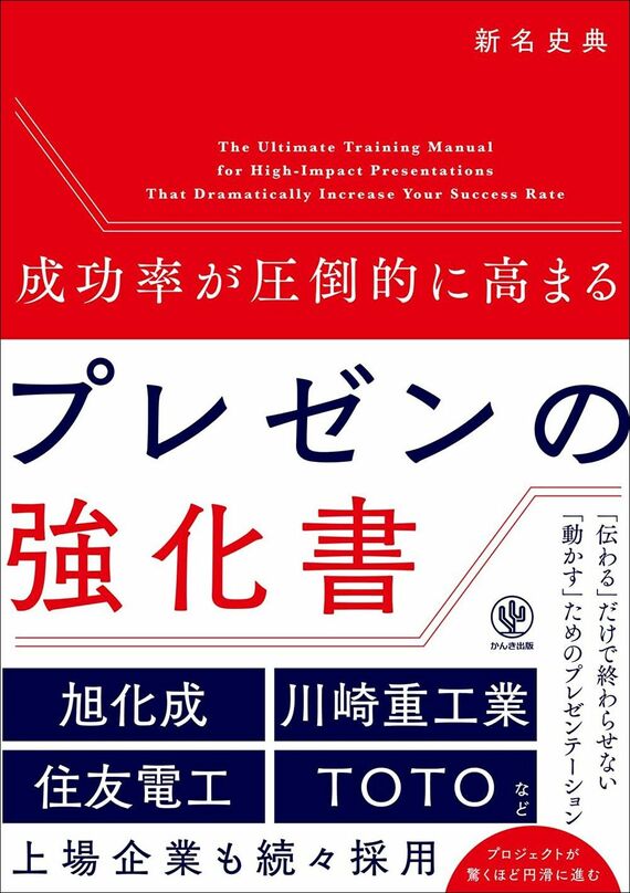 『成功率が圧倒的に高まる プレゼンの強化書』
