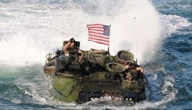三菱重工の水陸両用車に米海兵隊が熱視線 エンジンと推進システムに