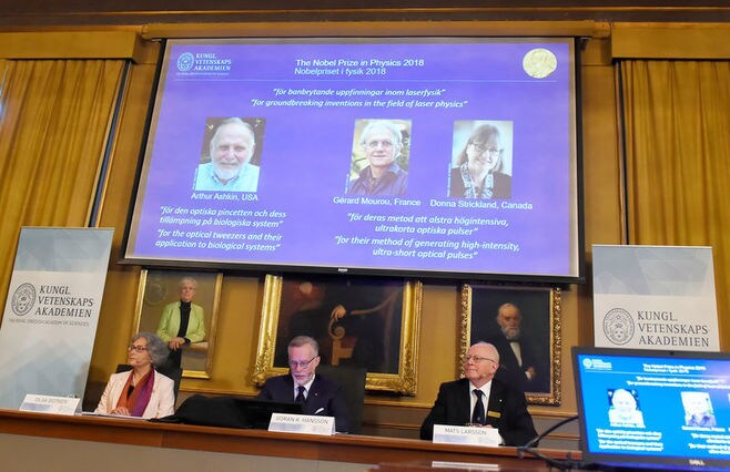 ノーベル物理学賞､女性受賞は55年ぶり3人目