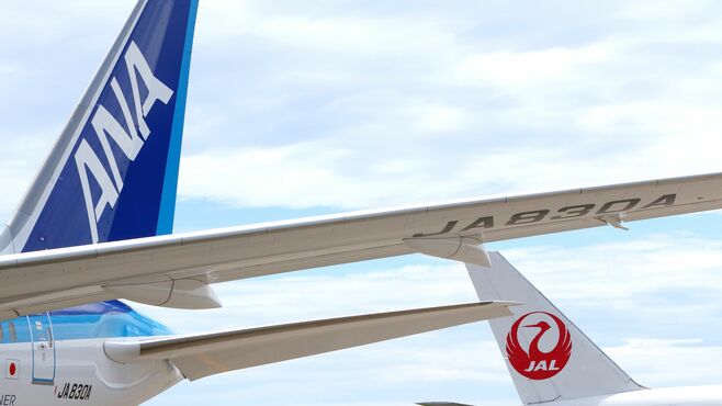 ANAとJAL､経営目標は似るが成長路線で微妙な違い