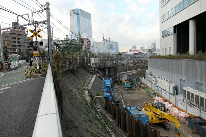 京急第1踏切付近