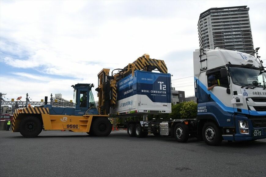 JR貨物 自動運転トラック 実証実験