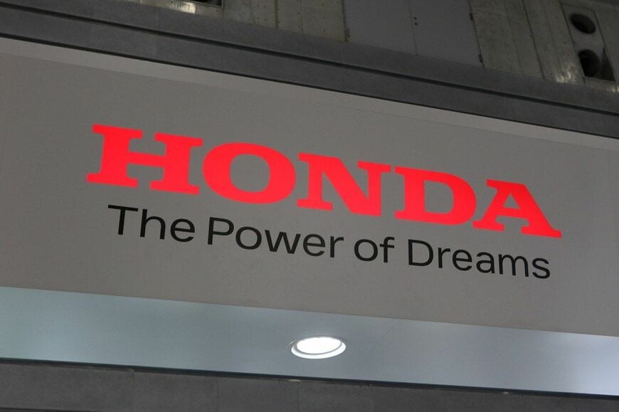 ホンダのブースイメージ（筆者撮影）