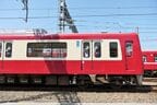 600形以降の車両は窓周り白の塗り分けになった