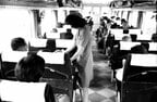 車内サービスを行っていた「スチュワーデス」