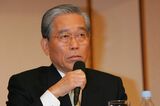 グループ内で多大な影響力を持ってきたとされる日枝氏。写真は2005年（撮影：尾形文繁）