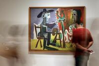 ピカソ絵画､落札推定価格は1.4億ドル！ 落札額は過去最高更新の見通し