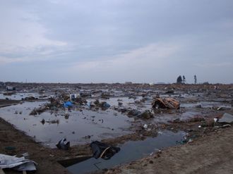 津波で大きな被害を出した福島県相馬市・新地町　写真レポート【震災関連速報】