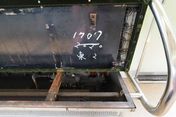 能勢電鉄 1700系 扉開閉装置