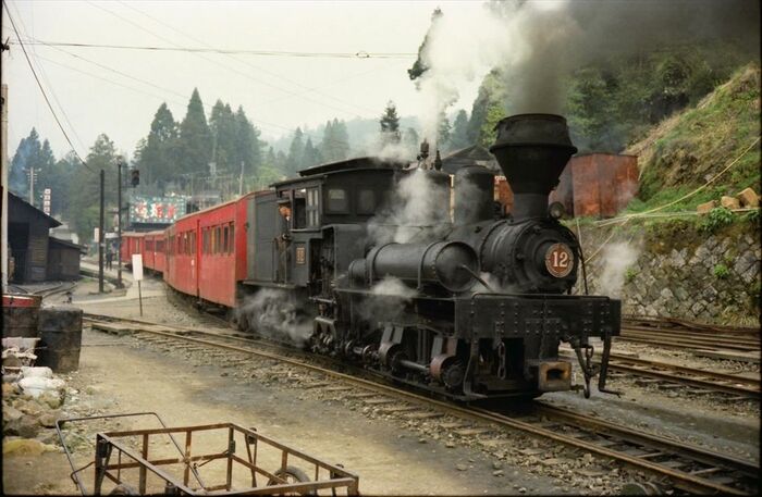 阿里山森林鉄道のシェイ式SL