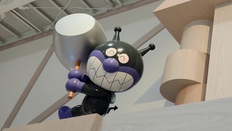 アンパンマンの散華（木版）3枚組　薬師寺　やなせたかし アンパンマンの散華（木版）3枚組 薬師寺 やなせたかし