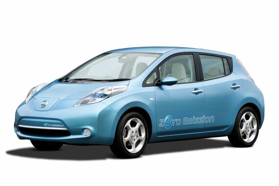 2009年に初披露され、2010年から販売がスタートした電気自動車（EV）の「リーフ」