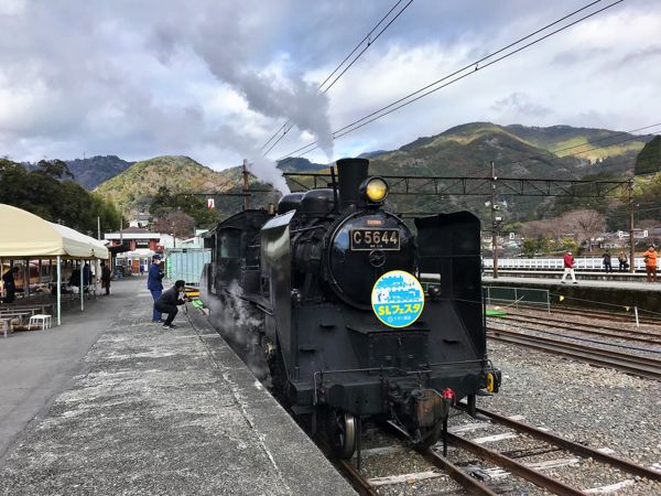 大井川鉄道のC56形44号機（筆者撮影）