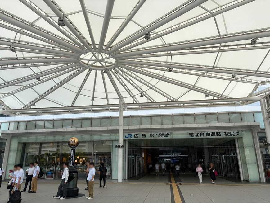 JR広島駅の北口