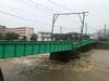 大雨で被災した田川橋梁