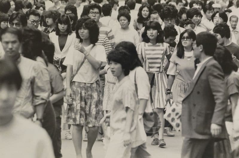 新宿歩行者天国（写真：1983年7月10日、東洋経済写真部撮影）