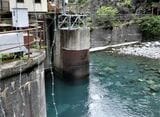 水資源保全の解決のカギを握る田代ダムの取水口（静岡市、撮影：小林一哉）