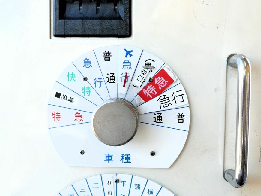 2000形の種別設定