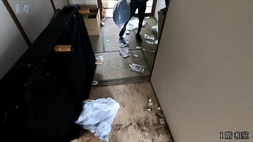 ゴールが見えてきた（「（画像：「イーブイ片付けチャンネル」より」）
