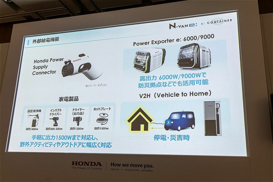 N-VAN e:発表取材会の様子（写真：三木宏章）