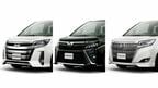 左からノア、ヴォクシー、エスクァイア