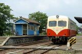 鹿島鉄道のキハ430形。東武熊谷線キハ2000と類似したデザインの車両だった（筆者撮影）