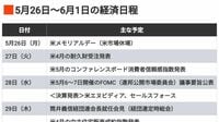 編集部厳選､注目の経済ニュース！【5月24日】 今週のトピックス＆来週のスケジュール