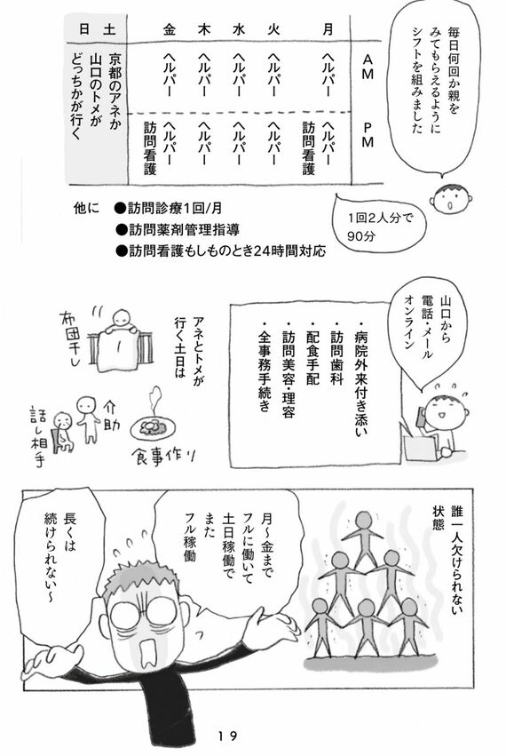 『マンガで解決 老人ホームは親不孝？』