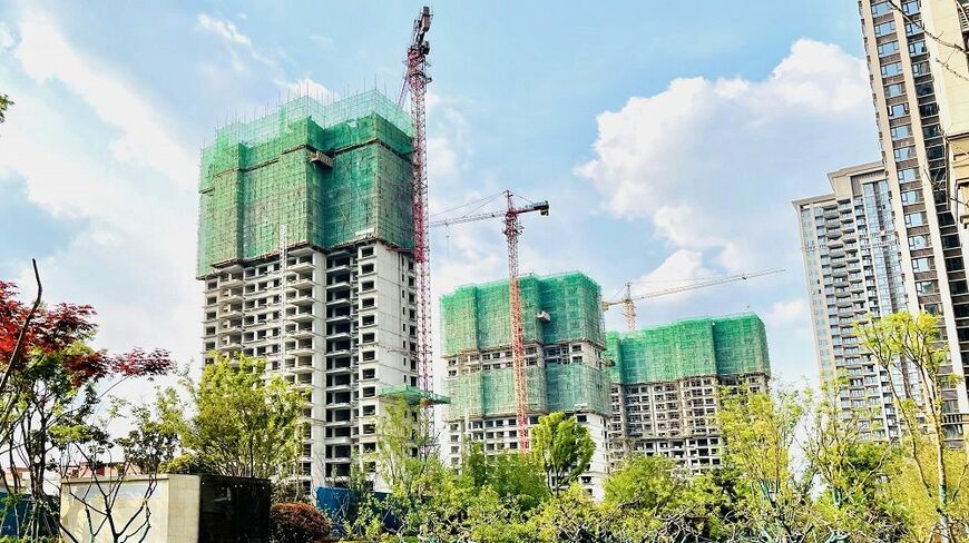 不動産不況の長期化は中国経済の成長の重石になっている。写真は経営危機に陥った不動産大手の恒大集団が建設するマンション群（同社ウェブサイトより）