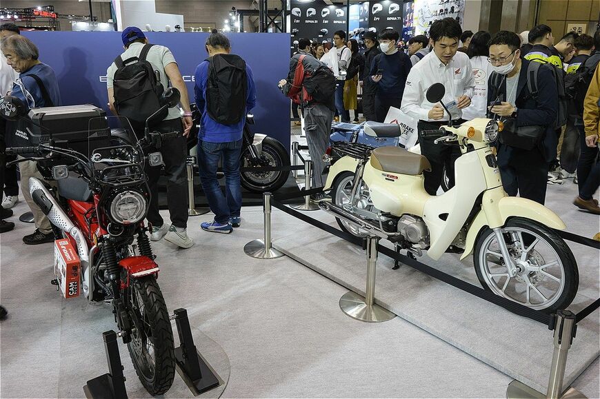 第52回 東京モーターサイクルショーのホンダブース（写真：本田技研工業）