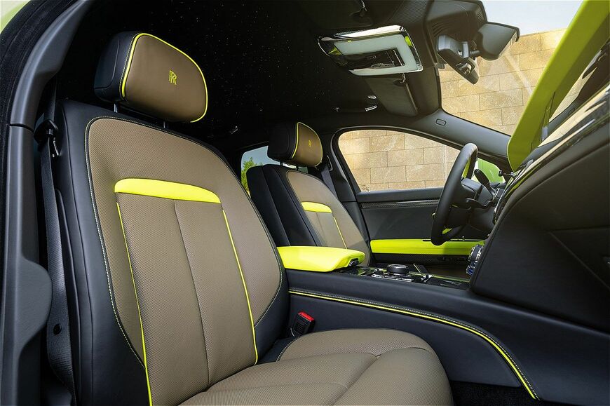 ロールス・ロイス「ブラックバッジ・ゴースト・シリーズⅡ」のIDEALIST - Valdivian Lime（写真：Rolls-Royce Motor Cars）