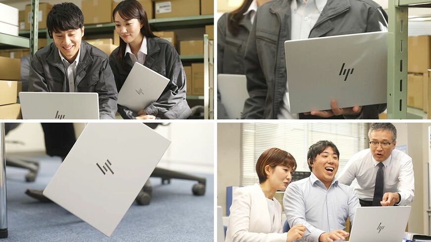 日本HPのTVCMのイメージ