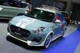 バンコク・インターナショナル・オートサロン2022の会場内（筆者撮影）