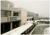 雪景色の和泉中央駅（写真：南海電鉄）