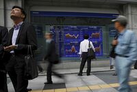 5日の日経平均は続伸､25日線付近で伸び悩み 米株高で買い先行､一時はマイナス圏も