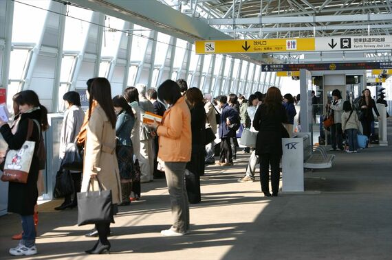 2006年 守谷駅ホーム