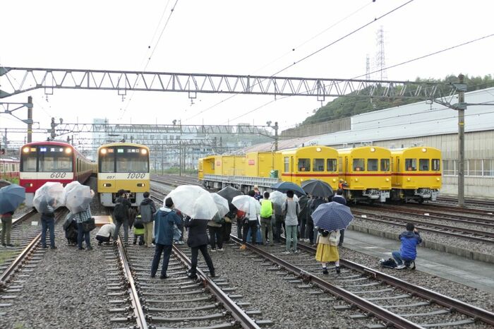 京急デトの撮影会の様子