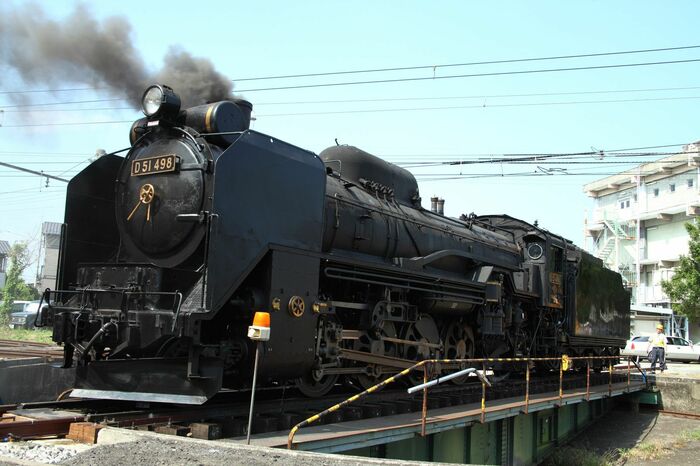 D51形498号機は日本を代表する動態保存SLの1つだ