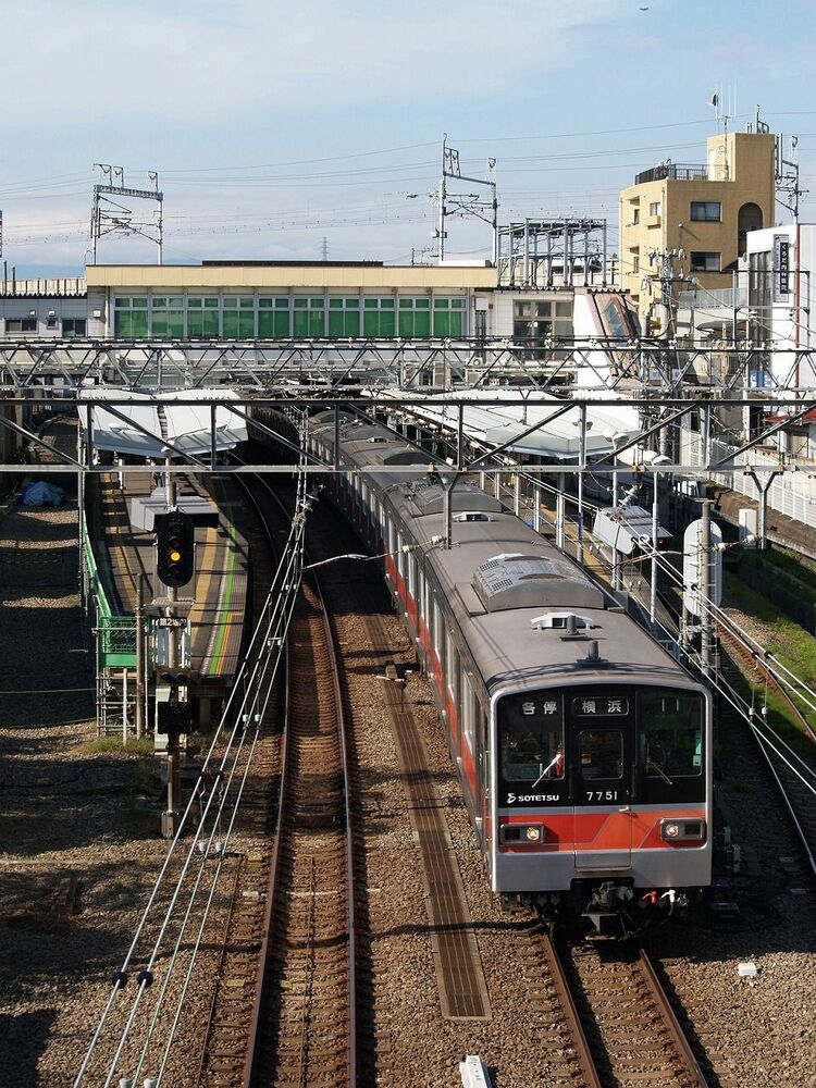 まかべっち様専用 鉄道部品 鉄道廃品 相鉄7000系 車内路線図