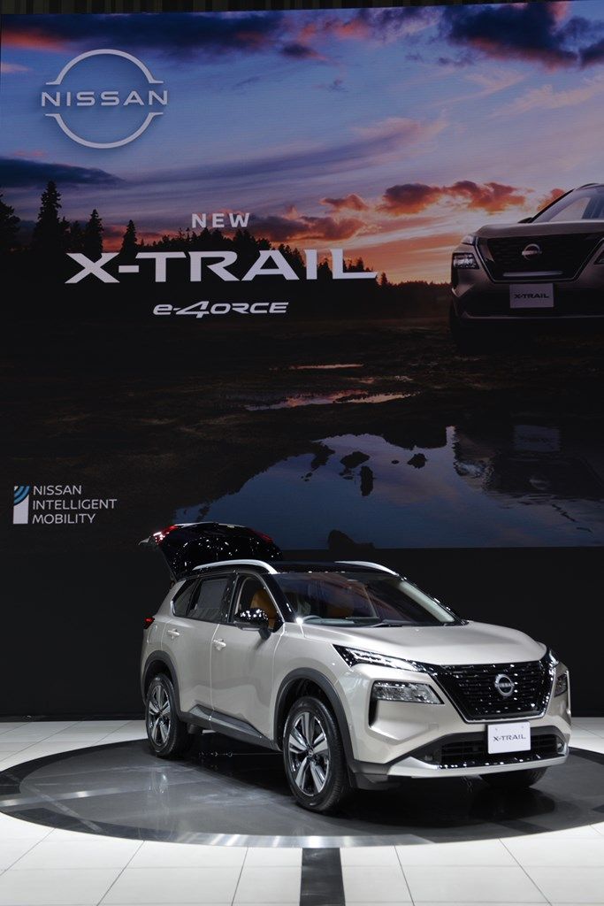 新型エクストレイルのディテール（写真：日産自動車）