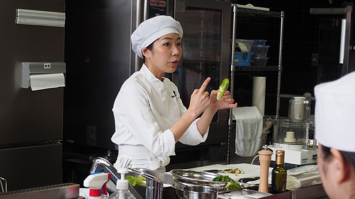 料理教室を開催する松田弘子さん