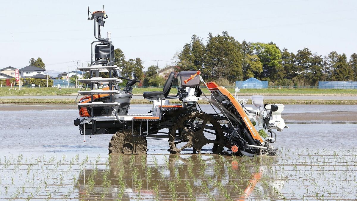 クボタ　歩行型　田植機 田植機50年記念号を発売 | 年別ニュース2018年 | 株式会社クボタ