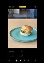 「f16」に設定。背景がくっきりしています。